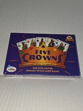 NIP Five Crowns Card Game - Purple Edition